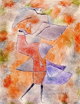  autumn Oil Painting - Diana in the Autumn Wind Paul Klee